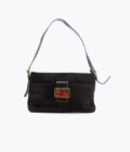 FENDI Suede Shoulder Bag