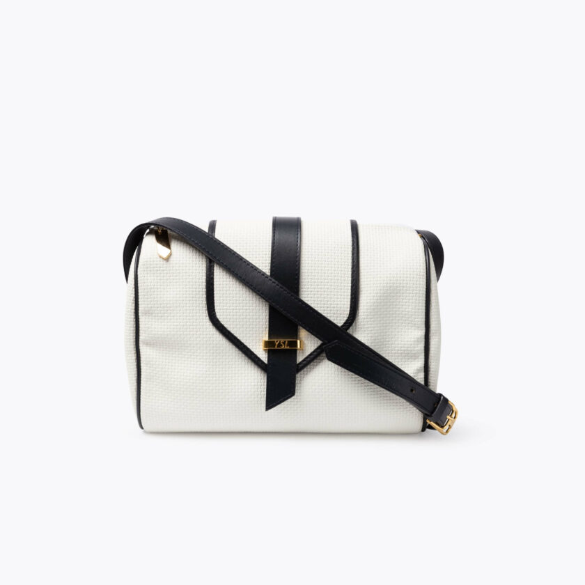 SAINT LAURENT Bolso bandolera tejido