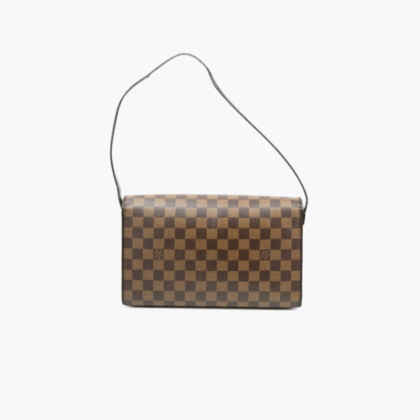 LOUIS VUITTON Damier Ebene Tribeca Carré Bag