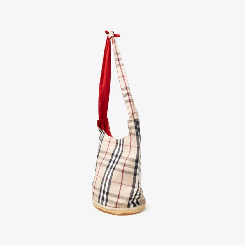 BURBERRY Espadrille Bucket Bag