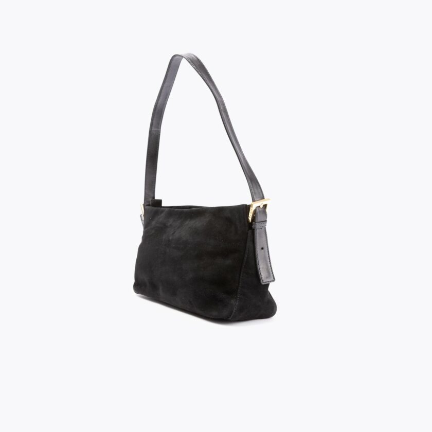 FENDI Suede Shoulder Bag