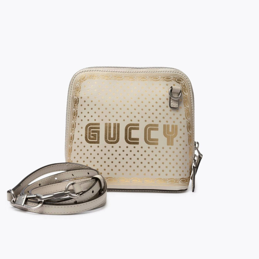 Mini bolso de hombro con estampado GUCCI Sega